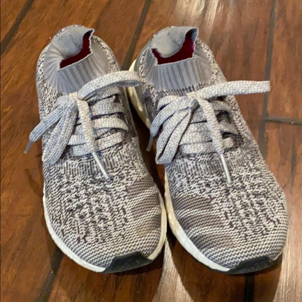 Adidas Fly Knit Ultra Boost Grey Size 7.5